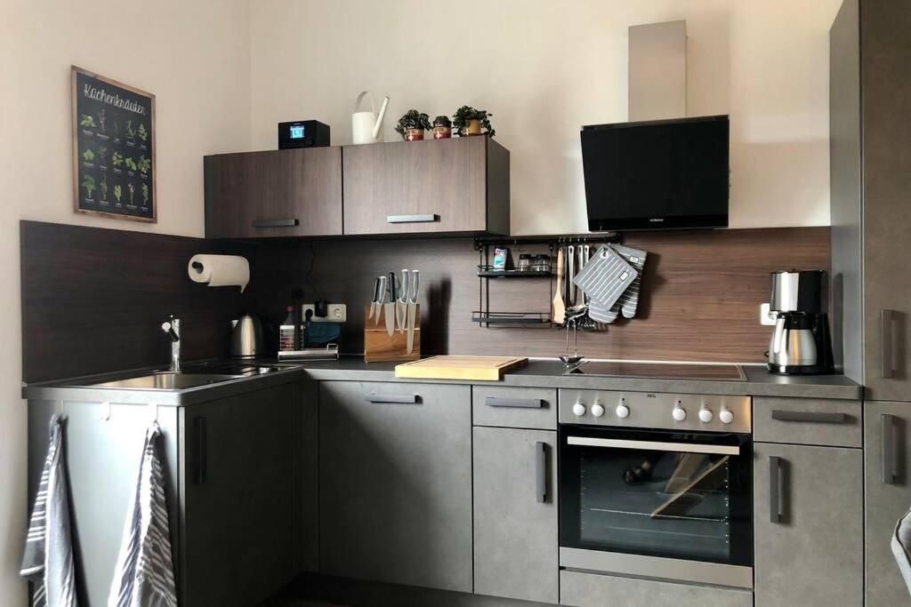 Liebevoll Sanierte, Grosszuegige Stadtwohnung, 70 Qm Quedlinburg Bagian luar foto